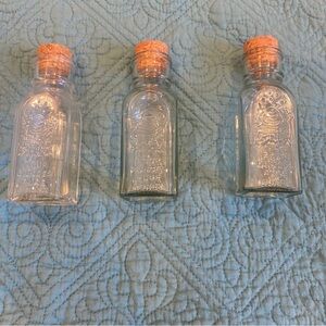 Bottle, Clear Glass with Cork Stopper (EA)